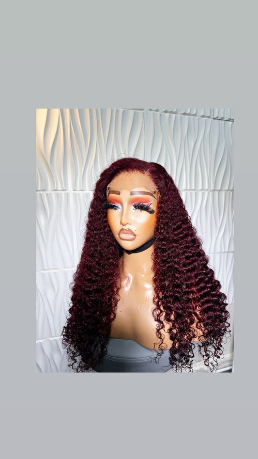 24inch Double Drawn Wig Virgin hair