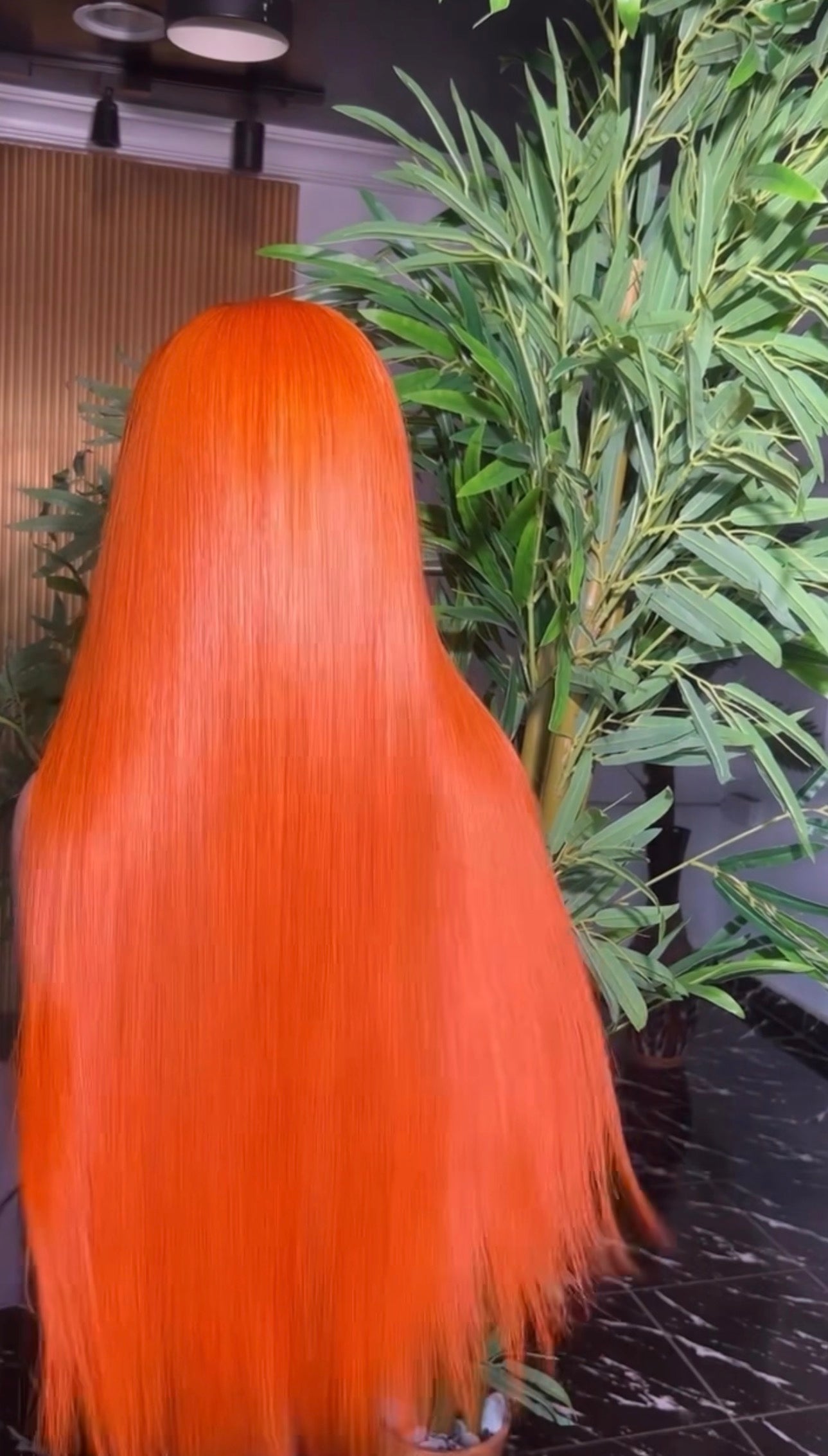24inch bone straight  hair