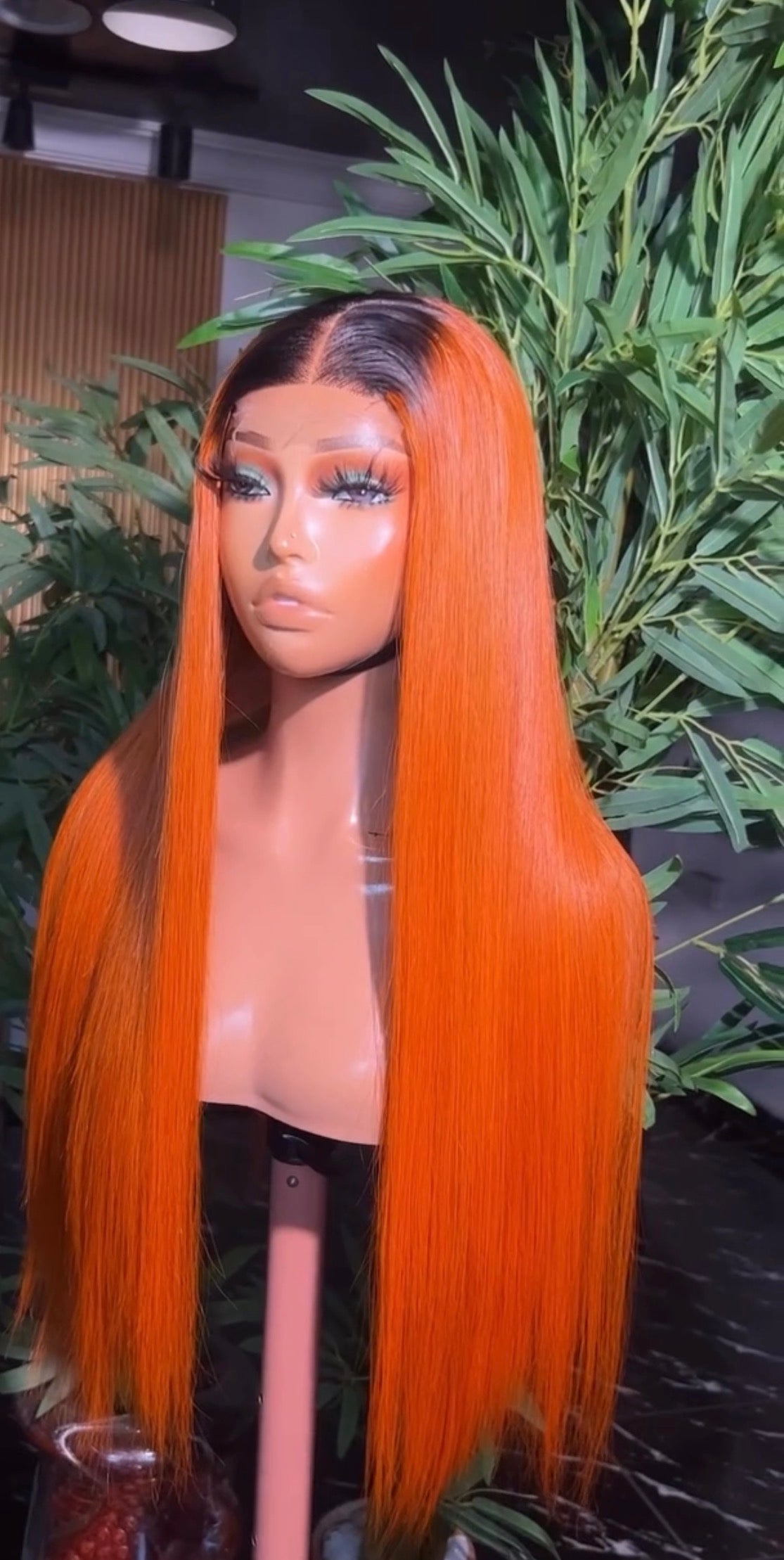 24inch bone straight  hair