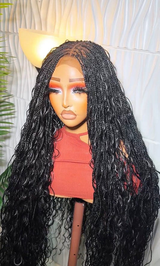 Boho braid wig