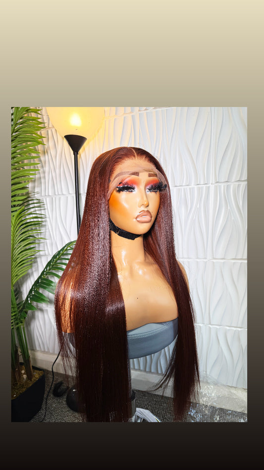 24nch Bone Straight donor hair